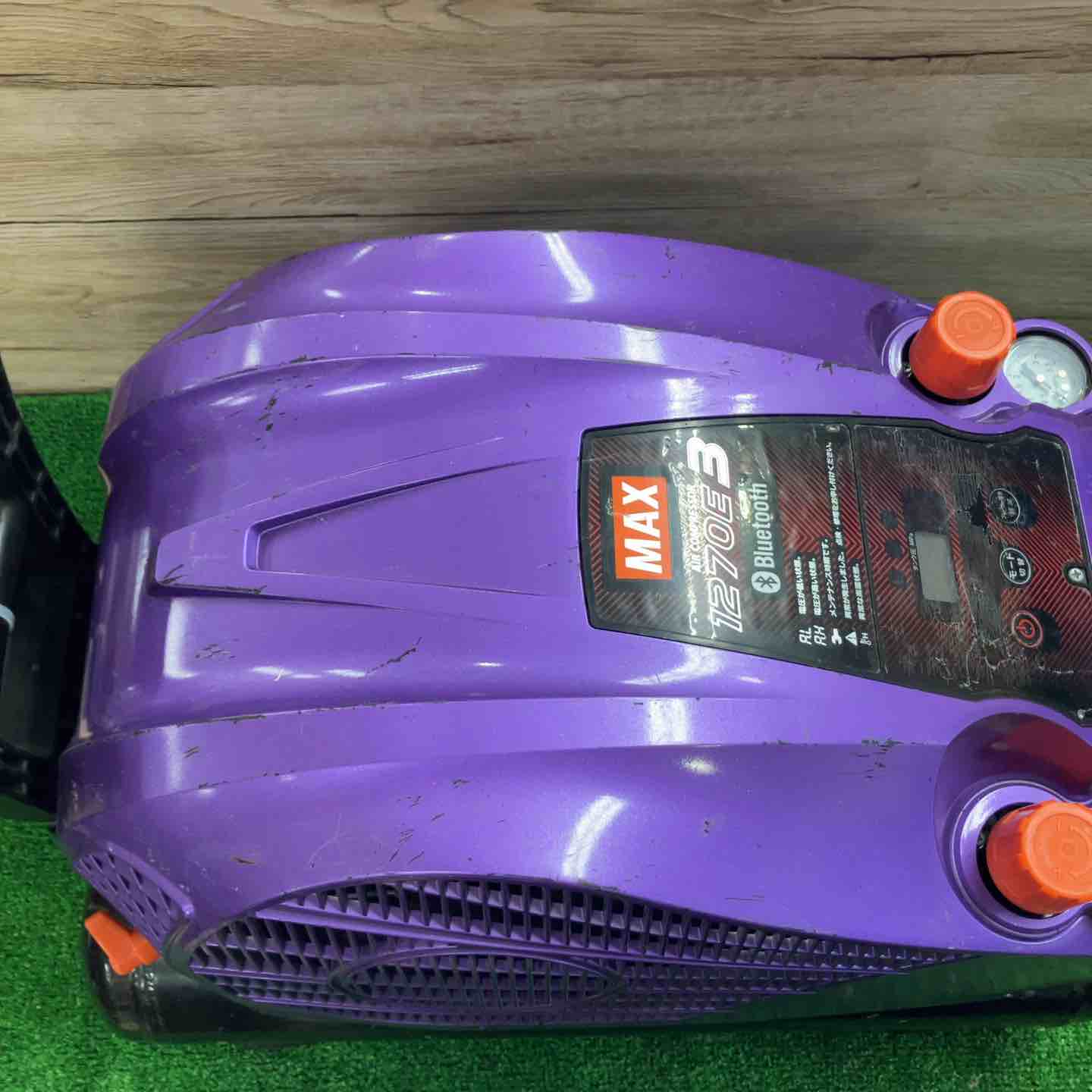 ◇マックス(MAX) エアコンプレッサー AK-HH1270E3 メタリックパープル