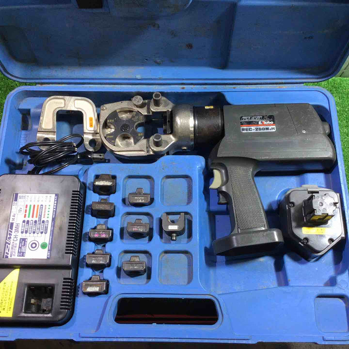 ◇泉精器(IZUMI) コードレス油圧式圧着工具 REC-200M2H【川口店】