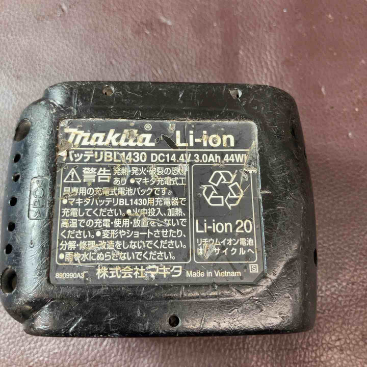 【中古品】 マキタ (makita) 充電式ドライバドリル DF471D 14.4Ｖ3.0Ah おまけバッテリー1個付 ドリルドライバ― 【東大和店】