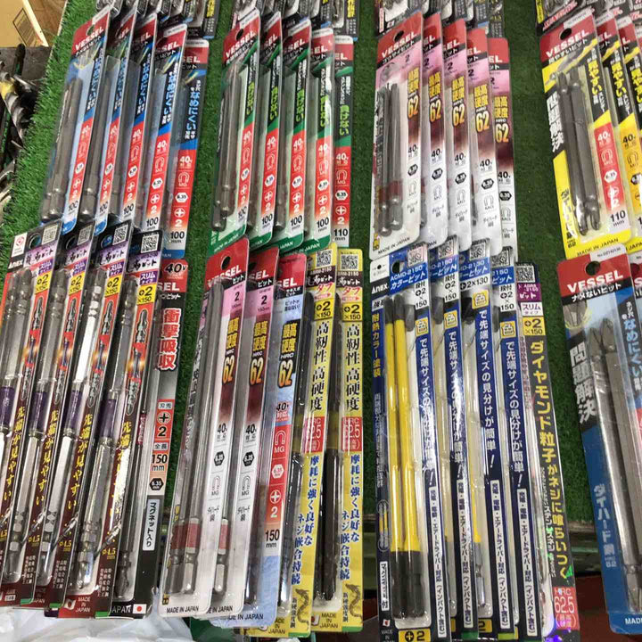 【未使用品】ビット2本入り×180個まとめ売り♪ VESSEL ベッセル ANEX アネックス など ≪送料無料≫ ⑥