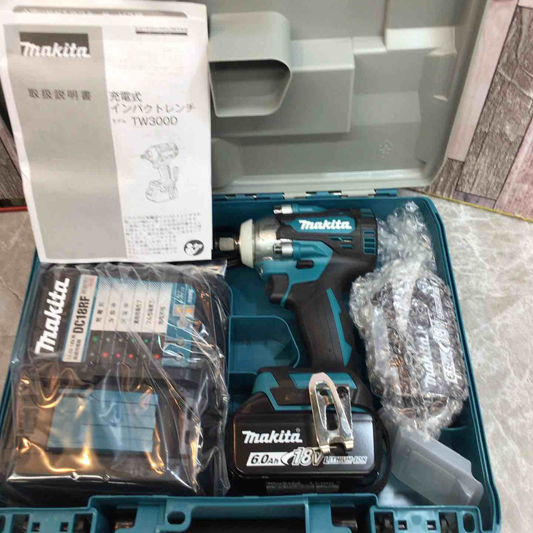 【未使用品】★マキタ makita 18V コードレスインパクトレンチ TW300DRGX【八潮店】