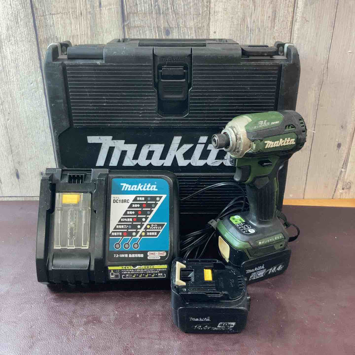 【中古品】マキタ(makita) コードレスインパクトドライバー TD161DRGX 14.4V バッテリー6.0Ah、4.0Ah【東大和店】