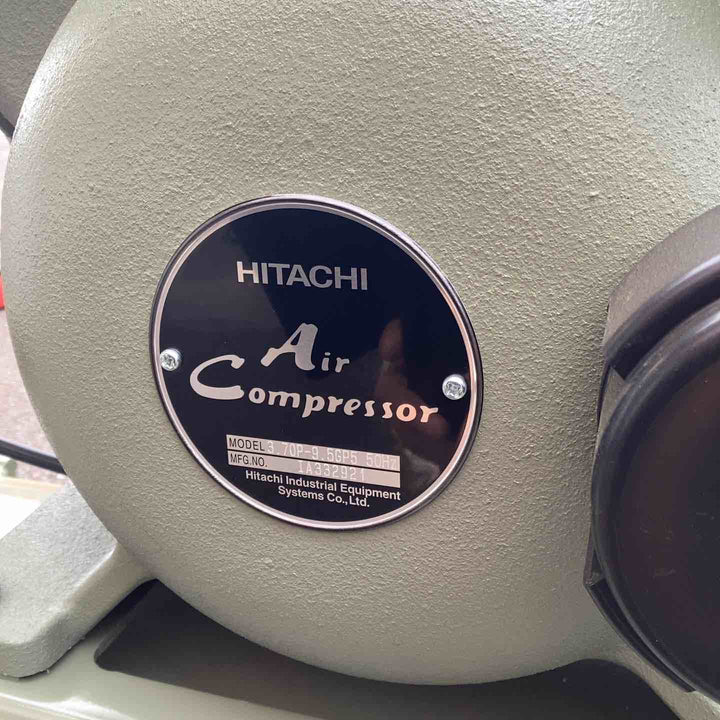【店頭受取り限定】日立 コンプレッサー 3.7OP-9.5GP5 オイルフリーベビコン 圧力開閉器式【越谷店】