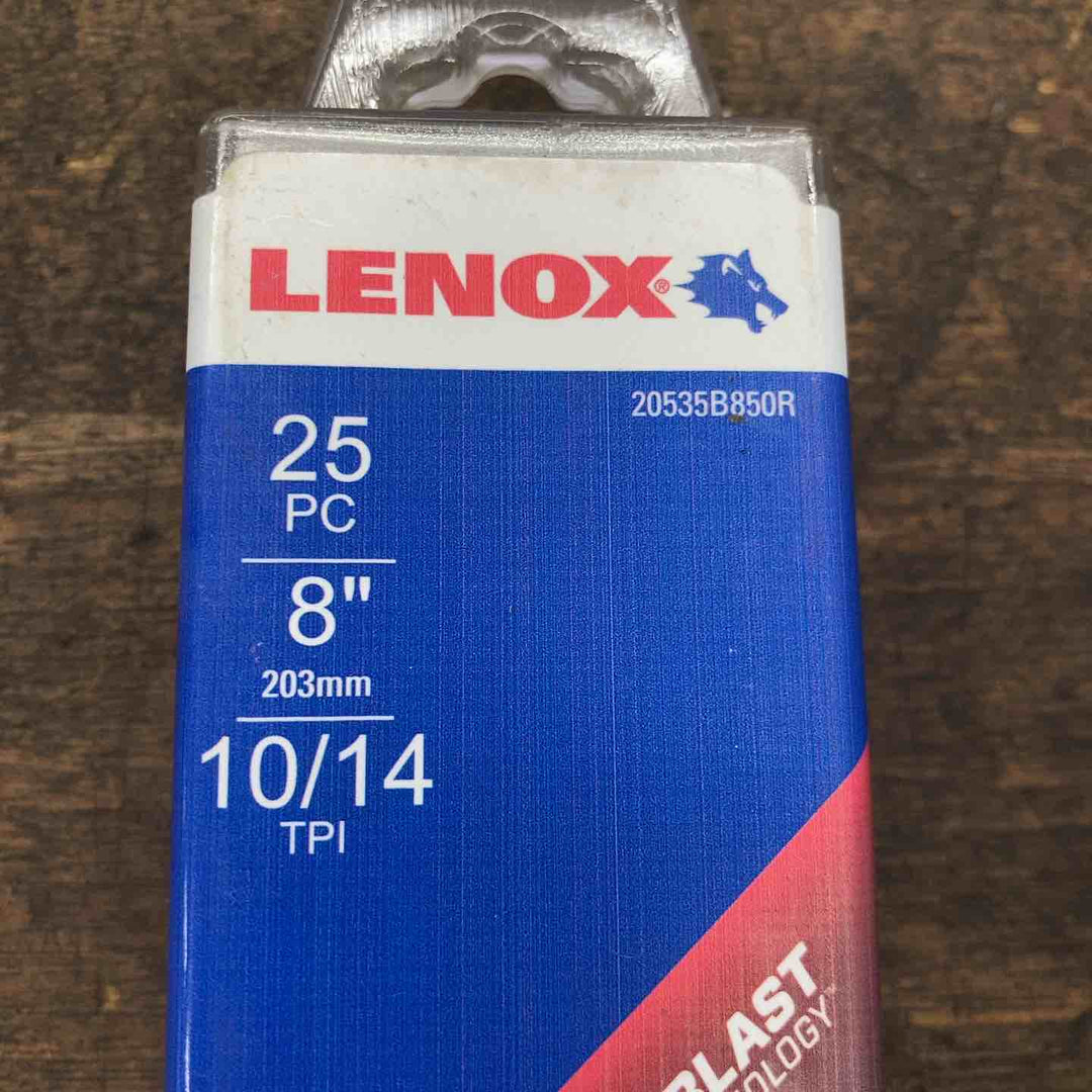◇レノックス(LENOX) 200mm セーバーソーブレード 25枚入 20535B850R【八潮店】