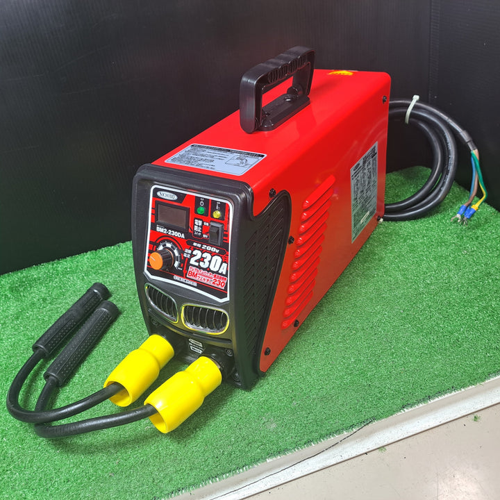 ◇日動 デジタルインバーター直流溶接機 BMウェルダー230 単相200V専用 BM2-230DA ポータブルアーク溶接機【岩槻店】