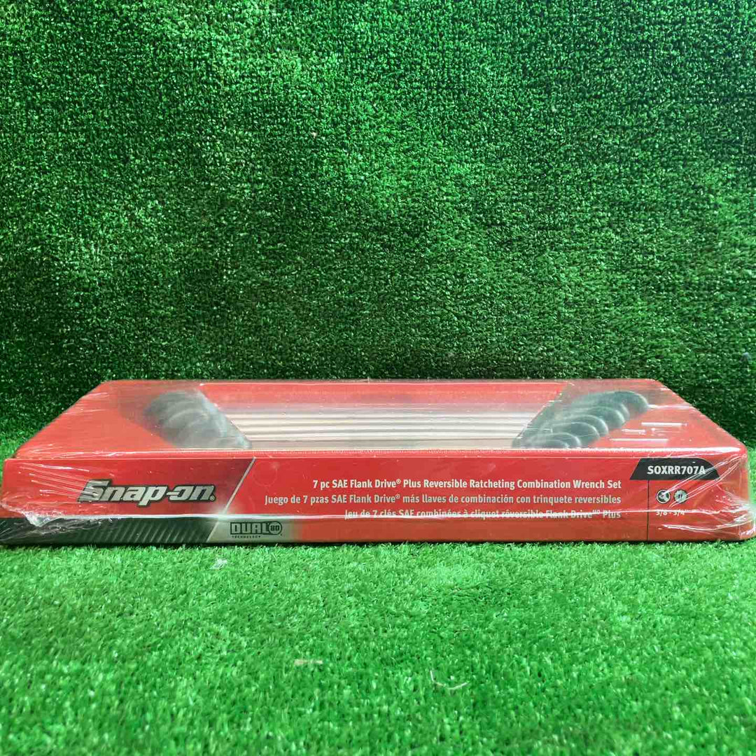 ▲スナップオン(Snap-on)スナップオン3/8-3/4コンビネーションラチェットレンチ7本セットSOXRR707A【川越店】