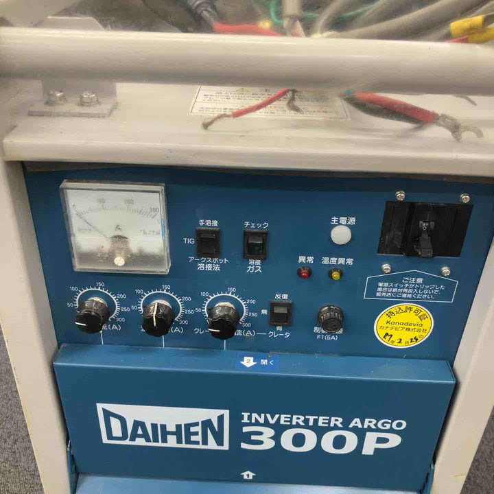 【店頭受取り限定】ダイヘン DAIHEN TIG溶接機 VRTP-300 2024年製【柏店】