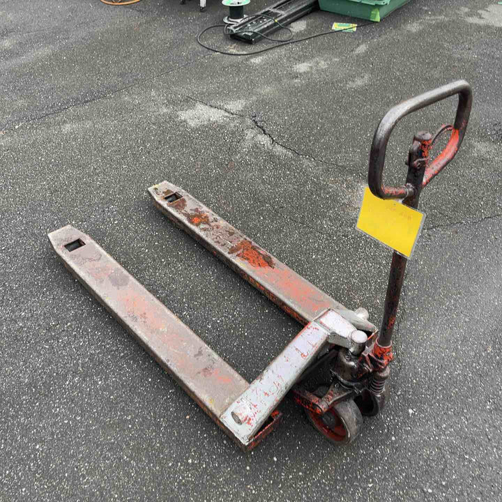 【店頭受取り限定】メーカー・型式不明 ハンドパレット 現状品 保証なし【岩槻店】
