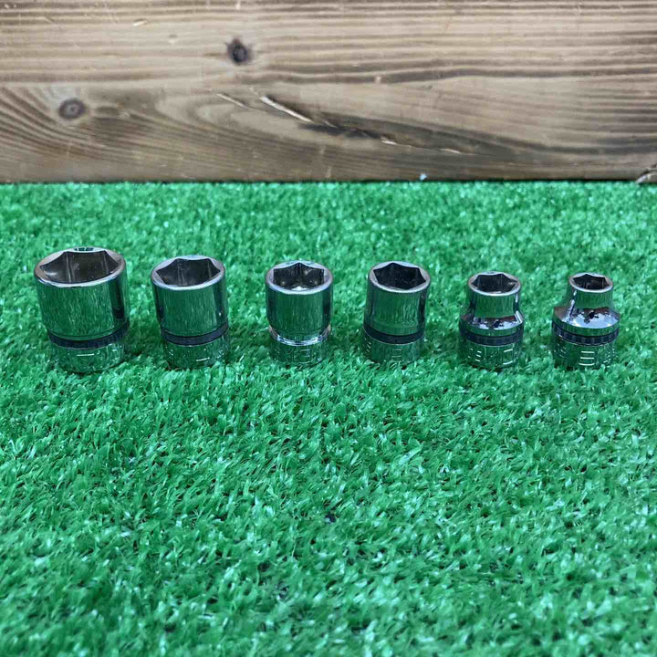 【中古美品】 京都機械工具/KTC ソケットセット 六角 ネプロス NTB306A ＊差込角 9.5mm 【鴻巣店】