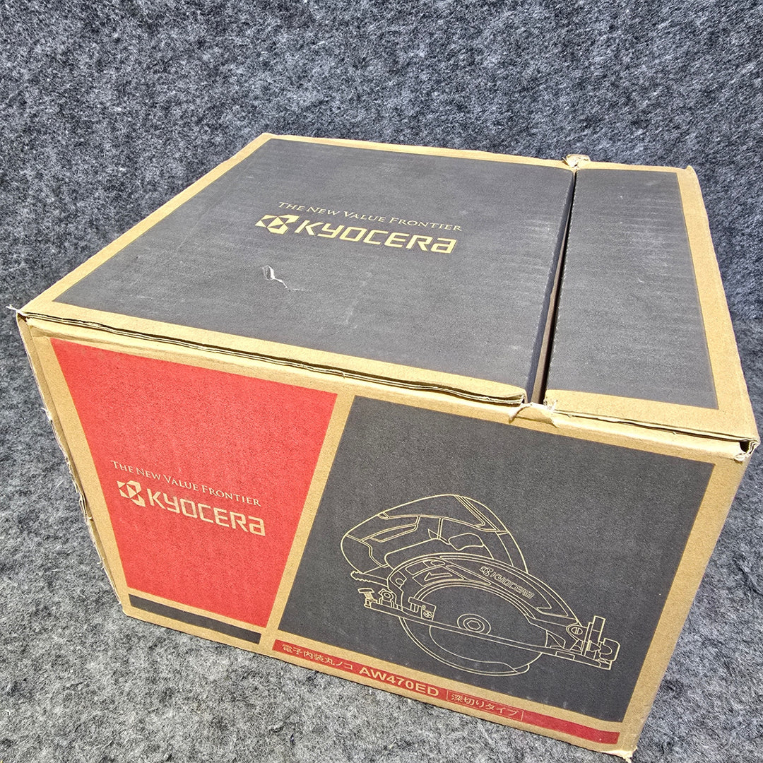 【特別特価！未使用品】京セラ 電子内装丸ノコ 125mm AW470ED【桶川店】