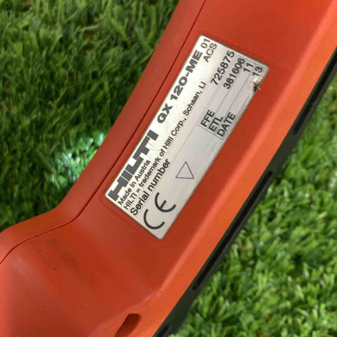◇ヒルティ(HILTI) ガス式鋲打機 GX120-ME 電気・機械設備用【戸田店】