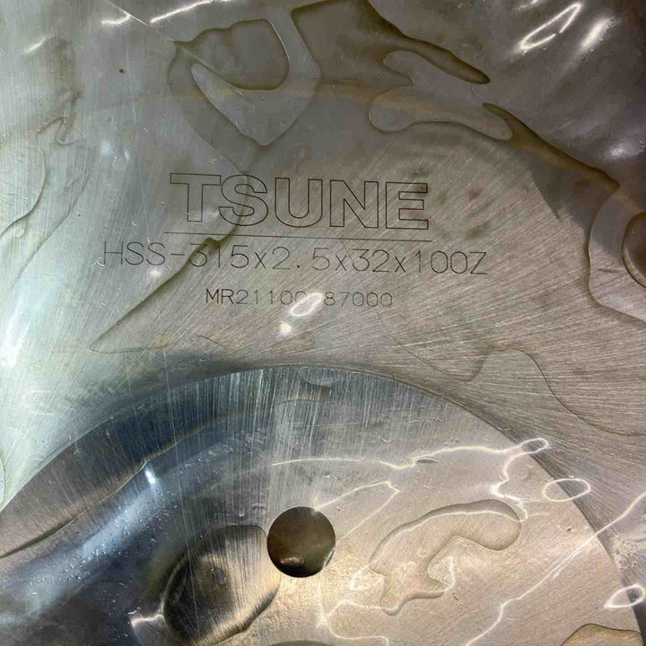 【未使用品(店頭展示品)】 TSUNE(津根) 315mmノコ刃 HSS -315 2.5 32 5枚まとめ売り 【東大和店】