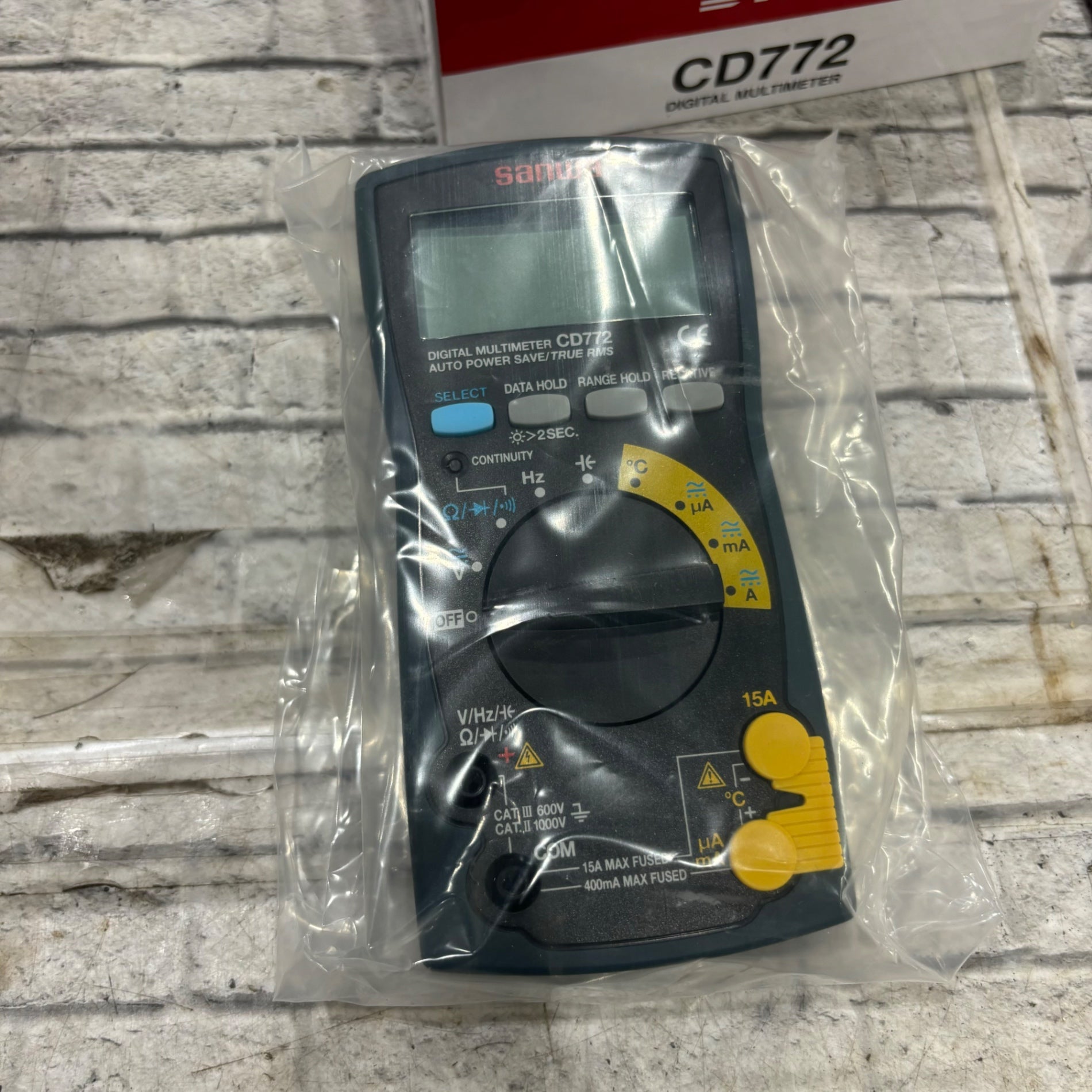 本日限定価格　SANWA デジタルテスター　CD772 Sanwa CD772 | Digital Multimeter with Backlight
