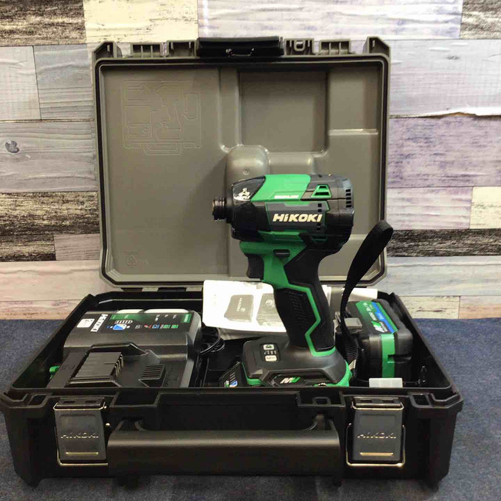 【未使用品】ハイコーキ HIKOKI 36V コードレスインパクトドライバ アグレッシブグリーン WH36DD(2XHLSZ)【八潮店】