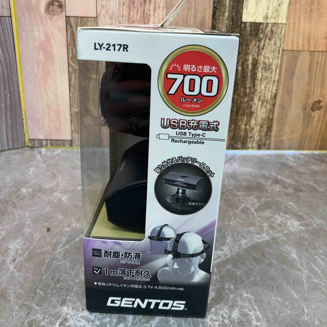 GENTOS LED ヘッドライト リバティ LY-217R【八潮店】