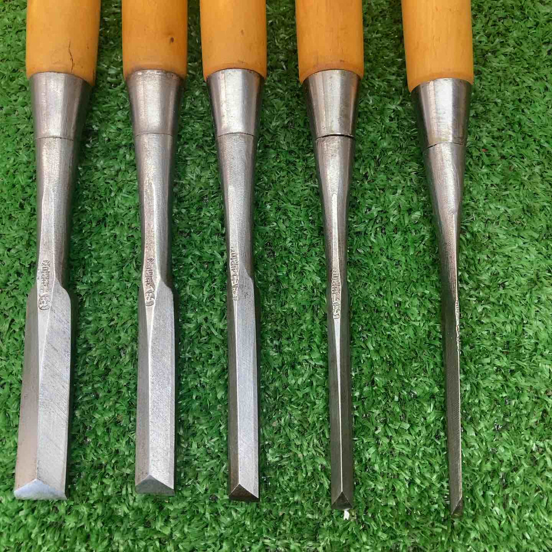 山弘(yamahiro) 鑿(のみ)追い入り 10本組 全長22㎝【川越店】