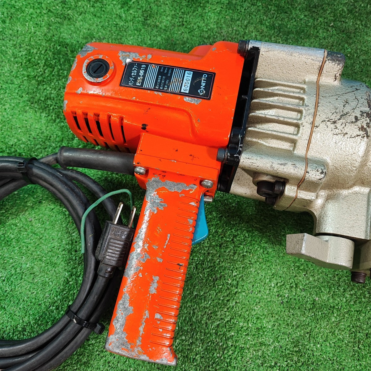 ◇日東工器 電動油圧式パンチャ E55-0619 ハンディセルファー【岩槻店