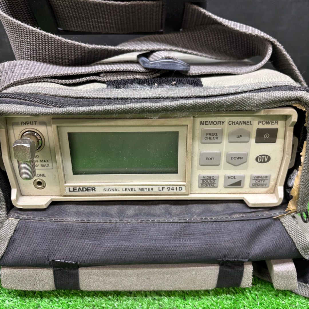 LEADER 測定器 シグナルレベルチェッカー LF941D ※通電のみ確認【電材館越谷店】