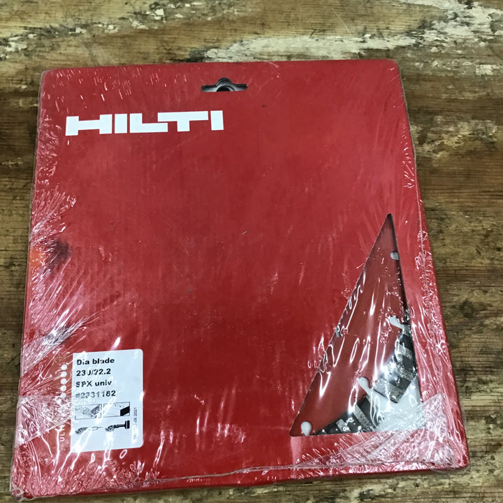 【未使用品】ヒルティ/HILTI ダイヤモンドブレード SPXユニバーサル 230/22.2【柏店】