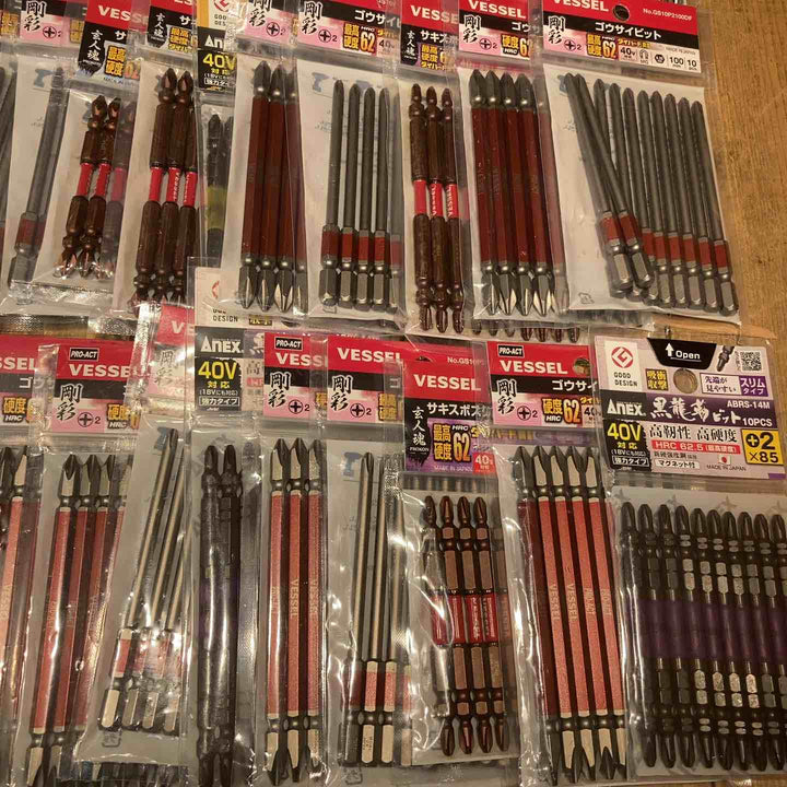 【未使用品】インパクトビット 10本×50個 まとめ売り VESSEL ANEX ベッセル アネックス【所沢店】