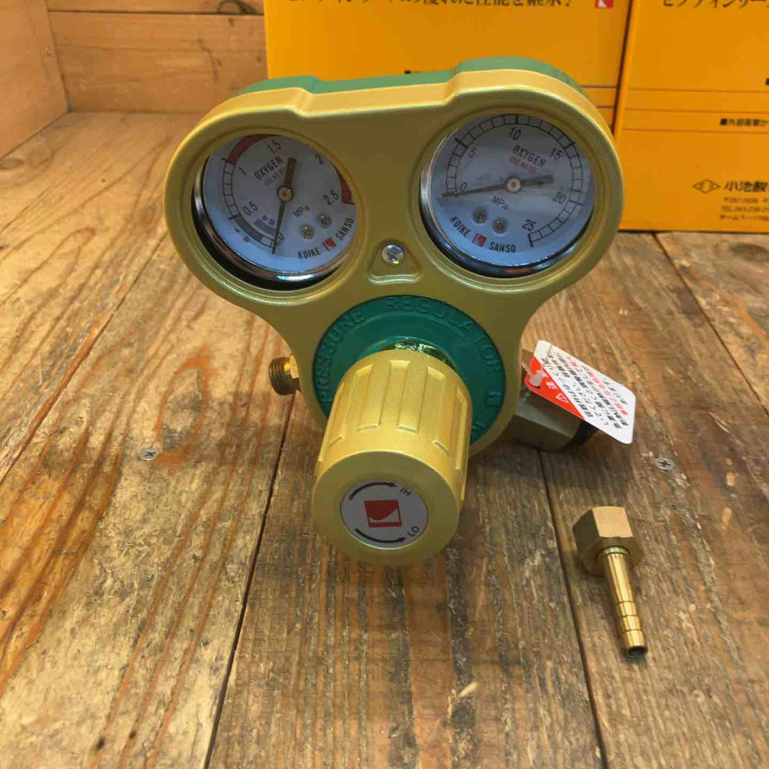 【中古美品】小池酸素 KOIKE 溶断器用圧力調整器 セーフティゴールドV 酸素 アセチレン用SGV-1 SGV-2【所沢店】