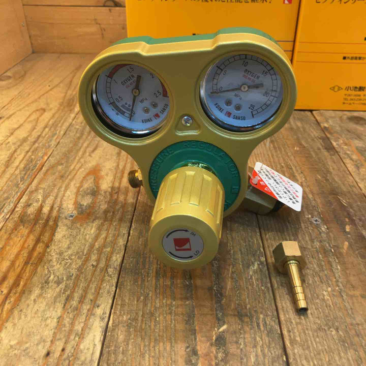 【中古美品】小池酸素 KOIKE 溶断器用圧力調整器 セーフティゴールドV 酸素 アセチレン用SGV-1 SGV-2【所沢店】