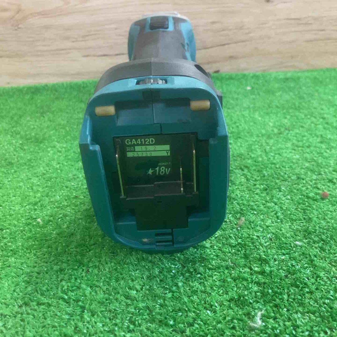 ★マキタ(makita) 100mmコードレスディスクグラインダ GA412DZ【町田店】