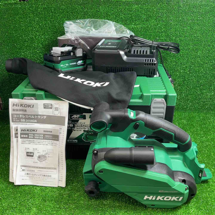 ハイコーキ(HIKOKI ※旧:日立工機) コードレスベルトサンダー SB3608DA(XPZ)【藤沢店】