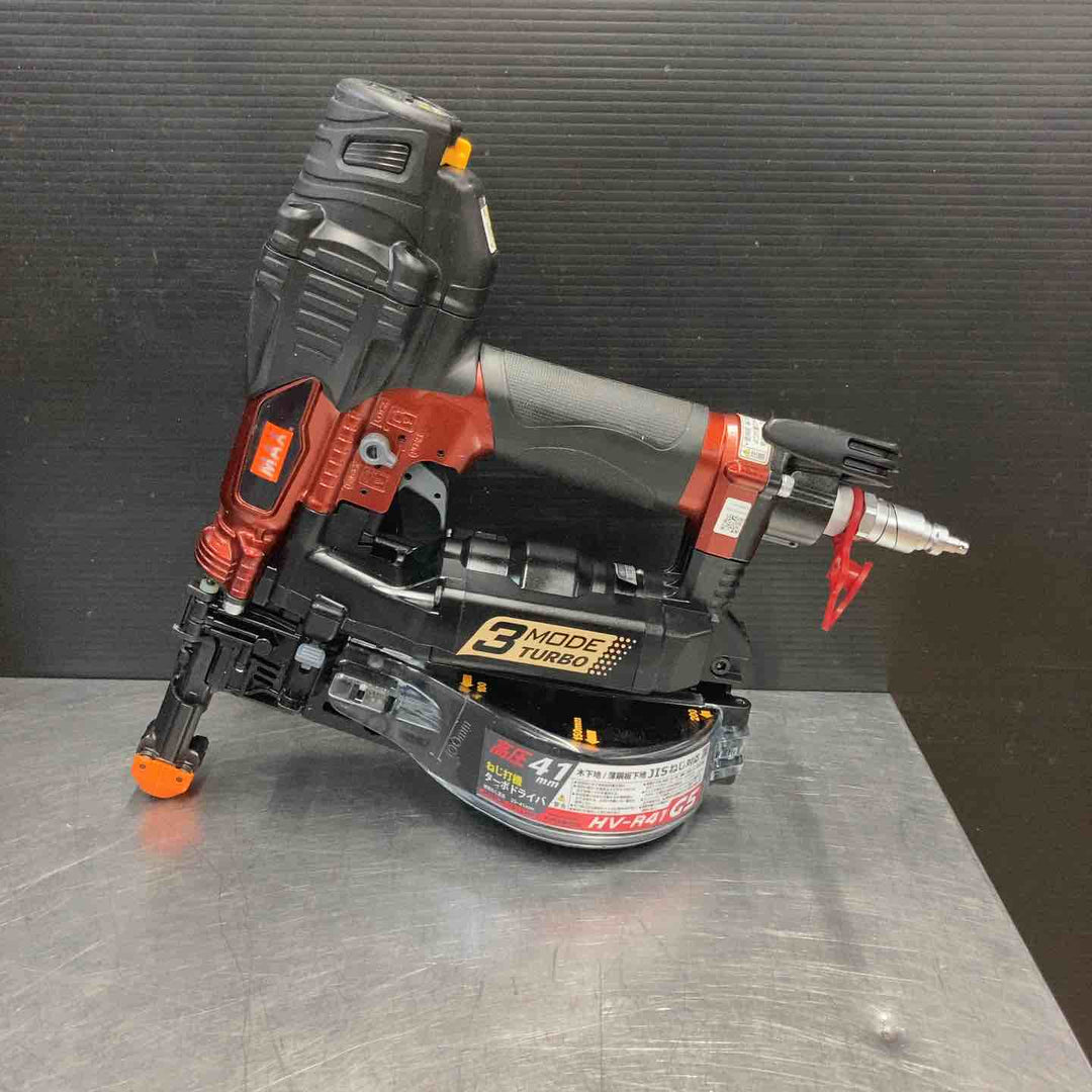 【中古品】 マックス(MAX) 41mm 高圧エアネジ打ち機 HV-R41G5-R 【東大和店】