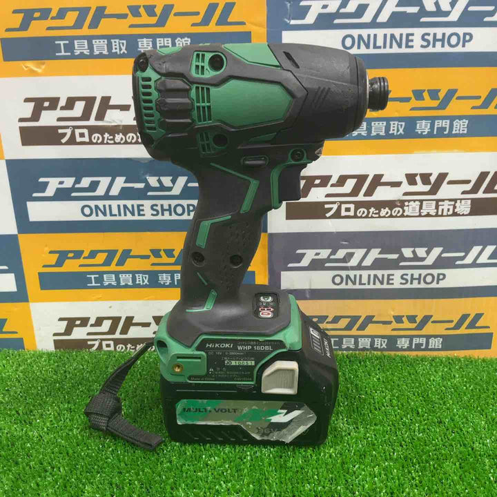 ★ハイコーキ(HIKOKI ※旧:日立工機) コードレスソフトインパクトドライバー WHP18DBL(2LXPK)【草加店】