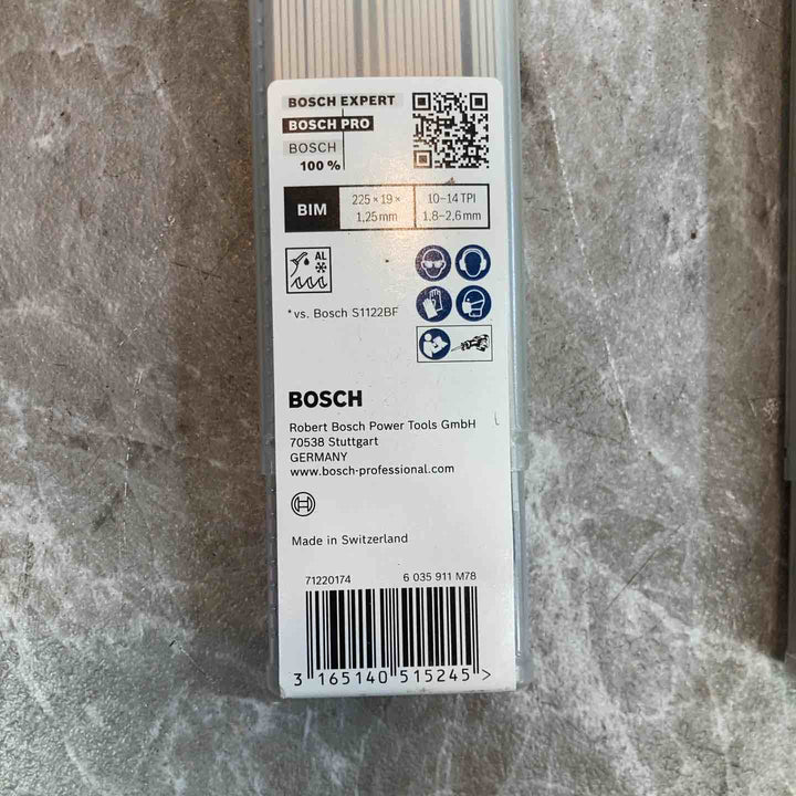 BOSCH 金属用セーバーソーブレード25本組 S1125VF/25 7個セット【八潮店】