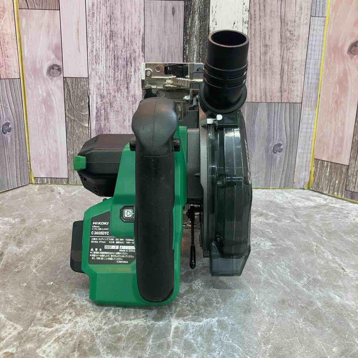 【中古品】★ハイコーキ(HIKOKI ※旧:日立工機) コードレスマルノコ C3605DYC(NN)【八潮店】