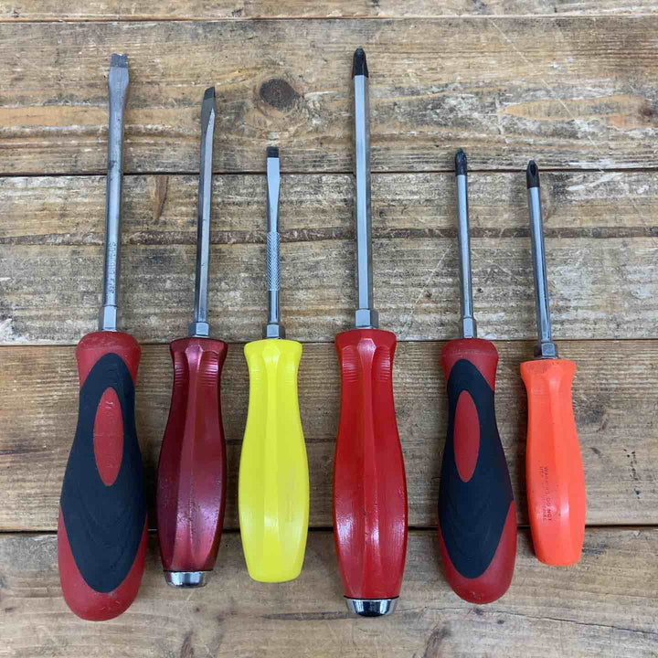 【中古品】 マックツール(MACTOOLS) プラスドライバー マイナスドライバー 計6本セット ブランド 貫通 【東大和店】