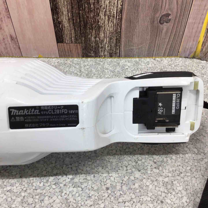 ◇マキタ(makita) コードレスクリーナー CL281FDZCW【八潮店】