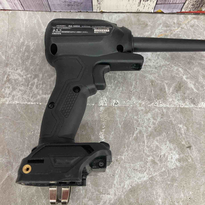 【中古品】◇ハイコーキ HIKOKI 18V コードレスエアダスタ  ストロングブラック  RA18DA 本体のみ【八潮店】