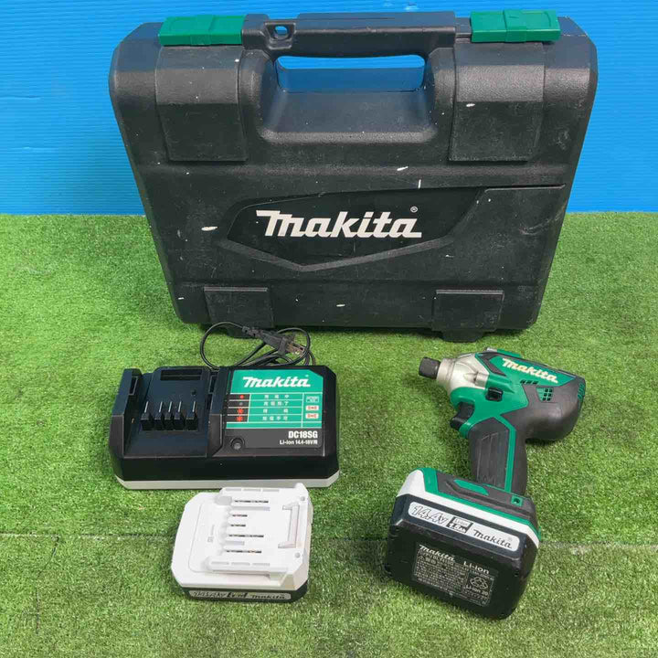 ★マキタ(makita) コードレスインパクトドライバー MTD001DSX 14.4Vバッテリー(1.5Ah)２個付き！【岩槻店】