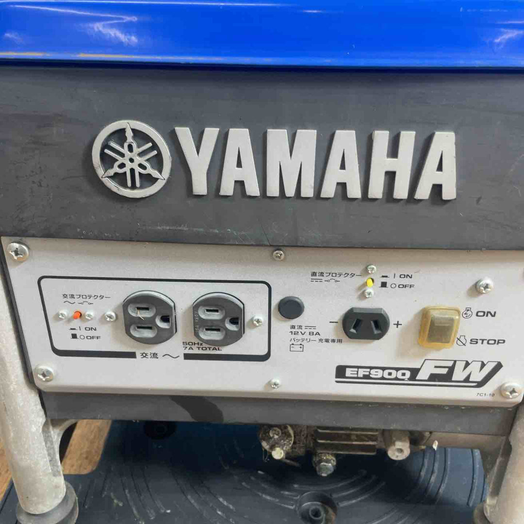 ★ヤマハ(YAMAHA) 発電機 EF900FW_50Hz タンク内錆あり ガソリン漏れあり【岩槻店】