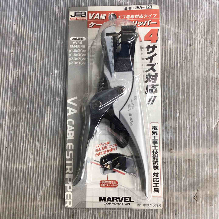 ◇マーベル(MARVEL)  VA線ケーブルストリッパー JVA-123 JOB Master【草加店】