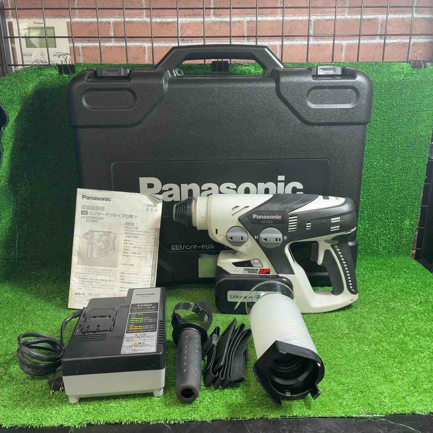 中古品】 パナソニック(Panasonic) コードレスハンマドリル EZ7880LZ2S