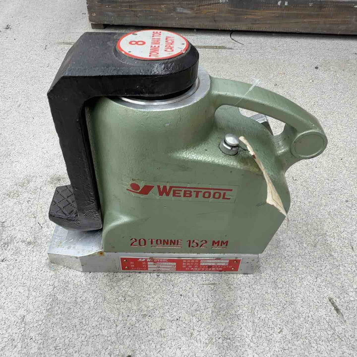 ◇大阪ジャッキ製作所 WEBTOOL 油圧ジャッキ 20t 980-063【八潮店】