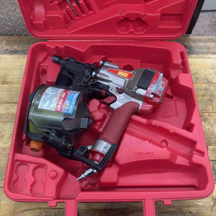 ★マックス(MAX) 高圧エア釘打ち機 HN-75N1【所沢店】