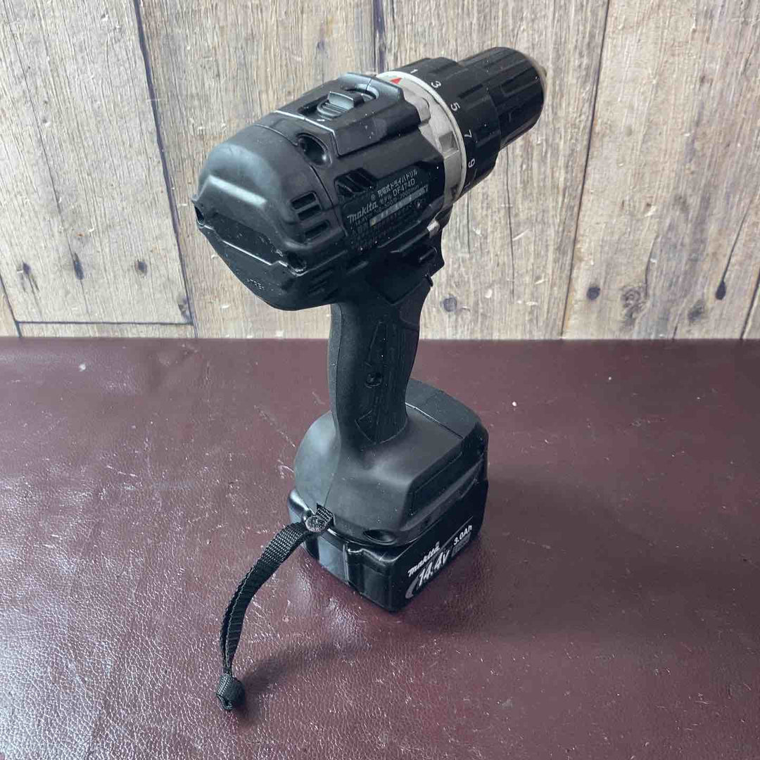 【中古品】★マキタ　充電式ドリルドライバ DF474DRGXB【東大和店】