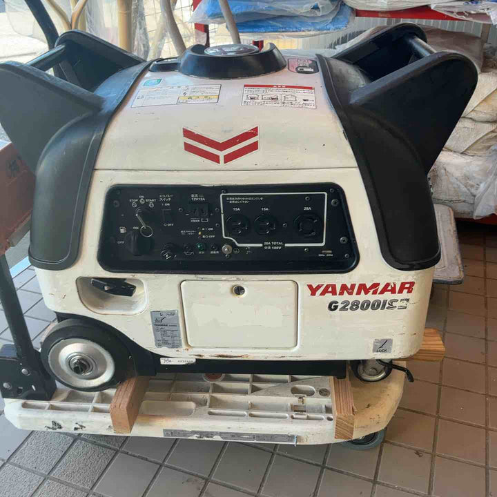 【店頭受取り限定】◇ヤンマー インバータータイプ発電機 G2800iSE（2）【草加店】