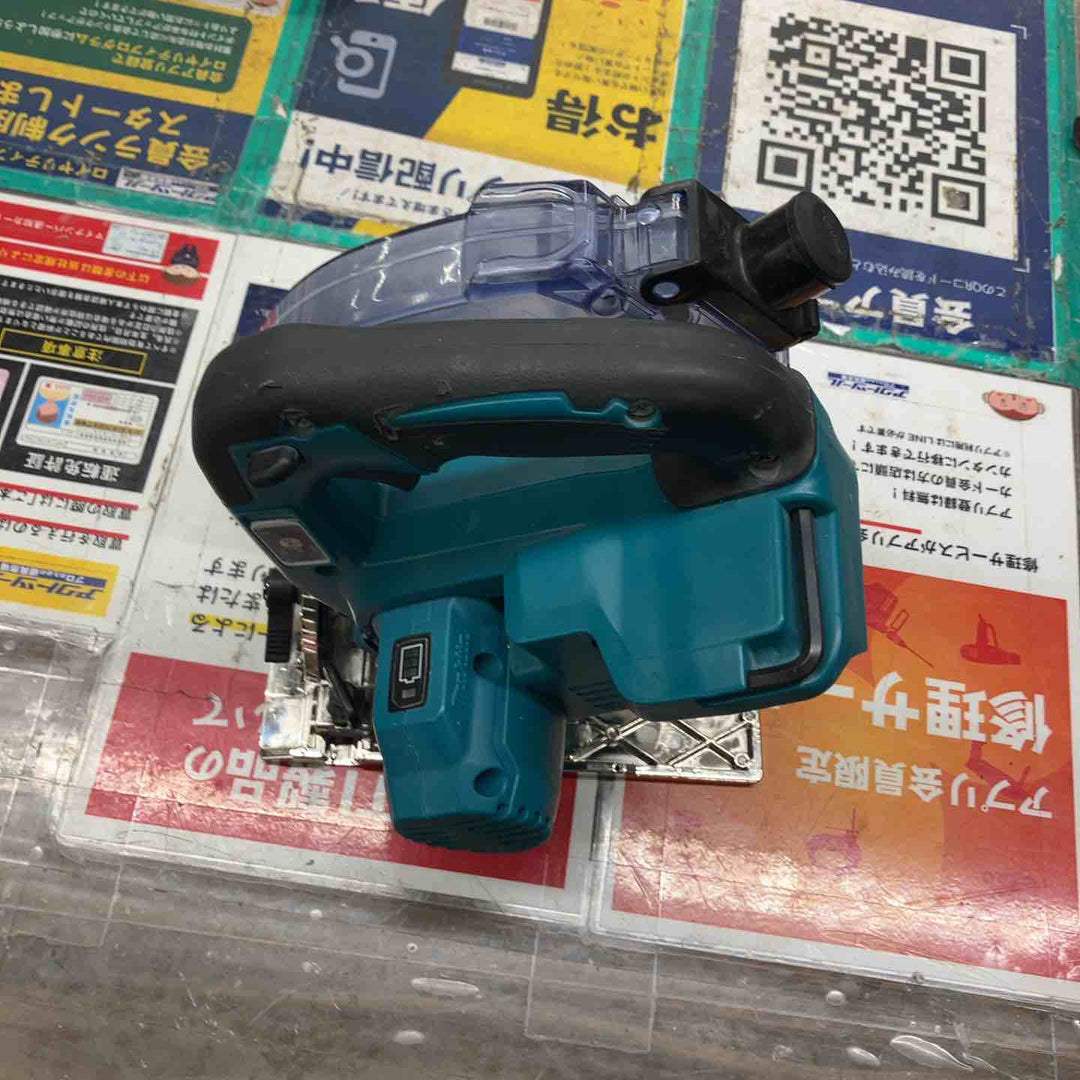 ★マキタ(makita) コードレス防じん丸のこ KS513DZ　本体のみ、119～125㎜使用、ベース交換済み【戸田店】
