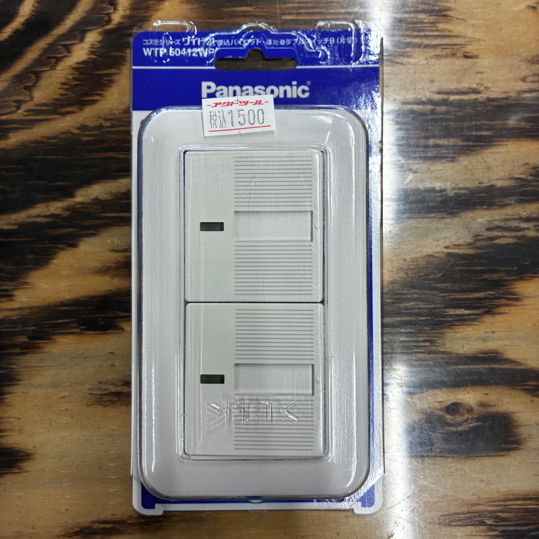 【未使用品】パナソニック Panasonic コスモワイド埋込パイロット・ほたるスイッチ WTP50412WP WTP50421WP 4個セット 【越谷店】