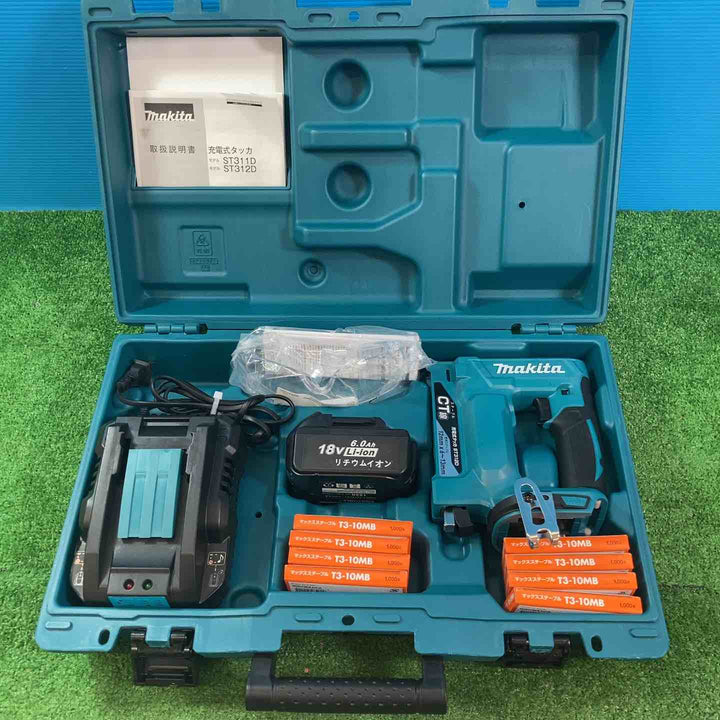 【中古美品】〇マキタ(makita) CT線 コードレスタッカー ST312DZK【岩槻店】