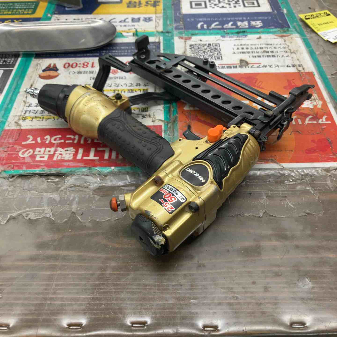 ★ハイコーキ(HIKOKI ※旧:日立工機) 高圧フロアタッカ N5004HMF本体のみ【戸田店】