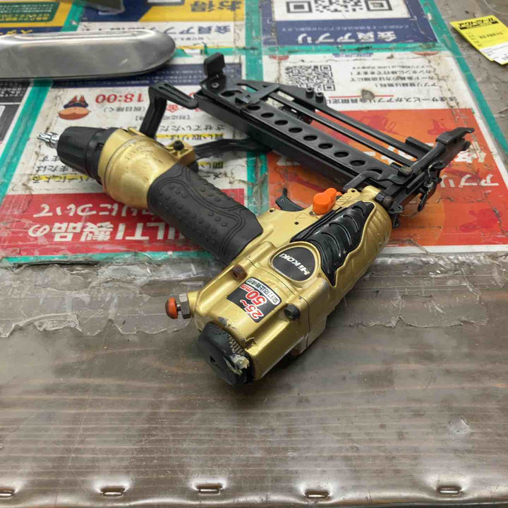 ★ハイコーキ(HIKOKI ※旧:日立工機) 高圧フロアタッカ N5004HMF本体のみ【戸田店】