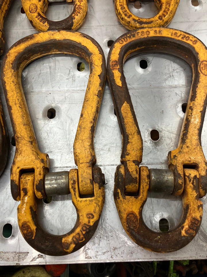 GUNNEBO グネボ カップリングリンク 18/20 まとめ売り 荷吊り スウェーデン鋼 【草加店】