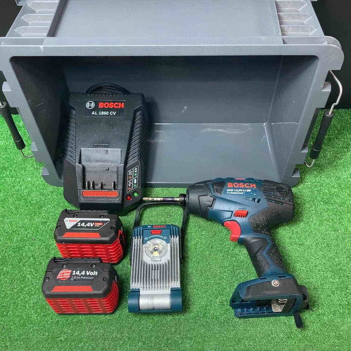 【中古品】◇BOSCH(ボッシュ) 14.4V多機能バッテリー インパクトドライバー GDR14.4V-LIMF【岩槻店】